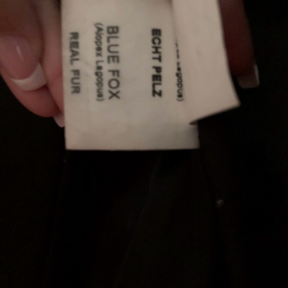 Fur blue fox fur - Picture 3 of 5